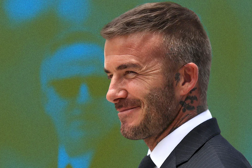 David Beckham haircut