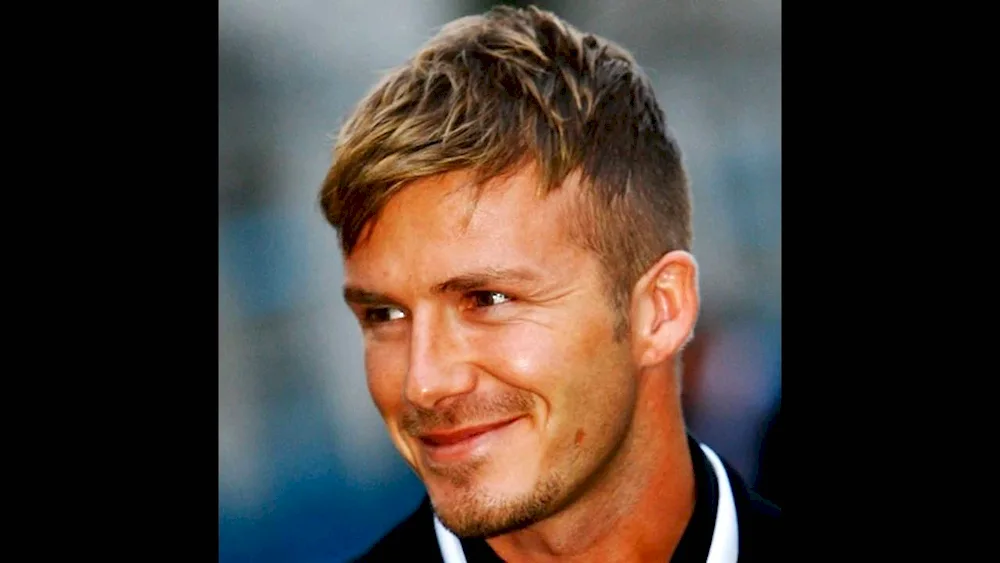 David Beckham undercut