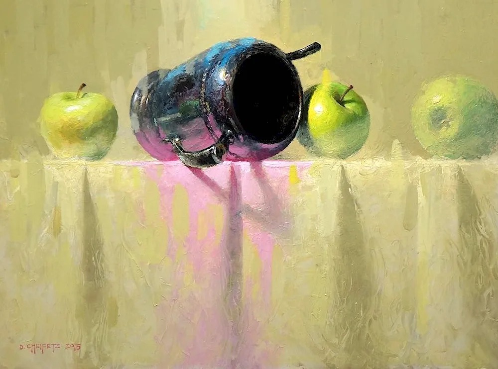 Alexei Antonov painting still life