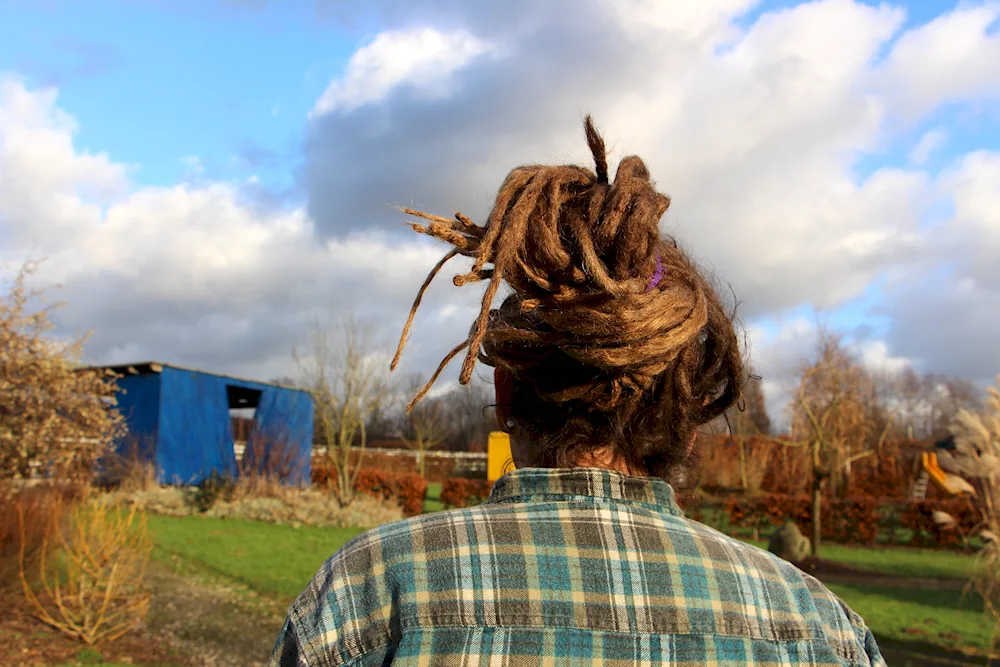 Girl with braids Rasta