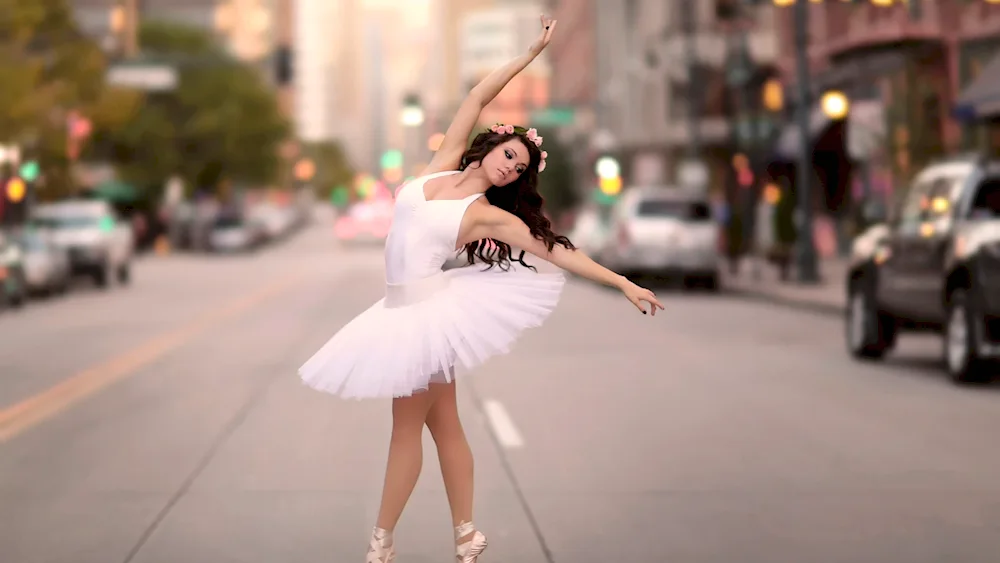 Girl ballerina