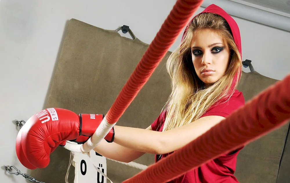 Girl boxer