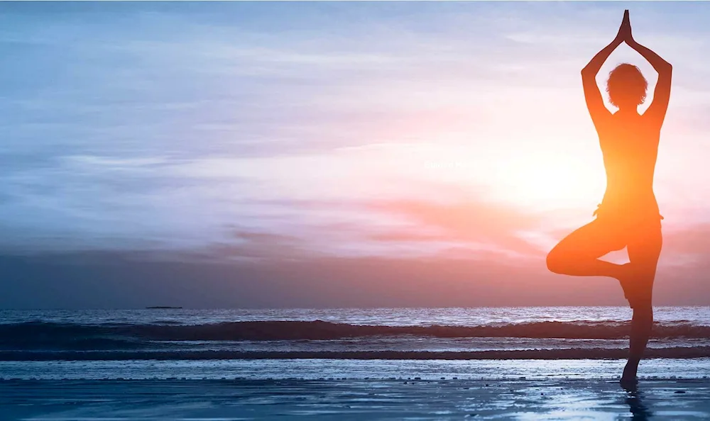 Yoga background