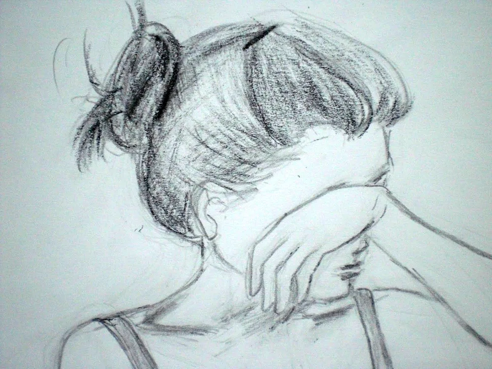 Unusual pencil drawings