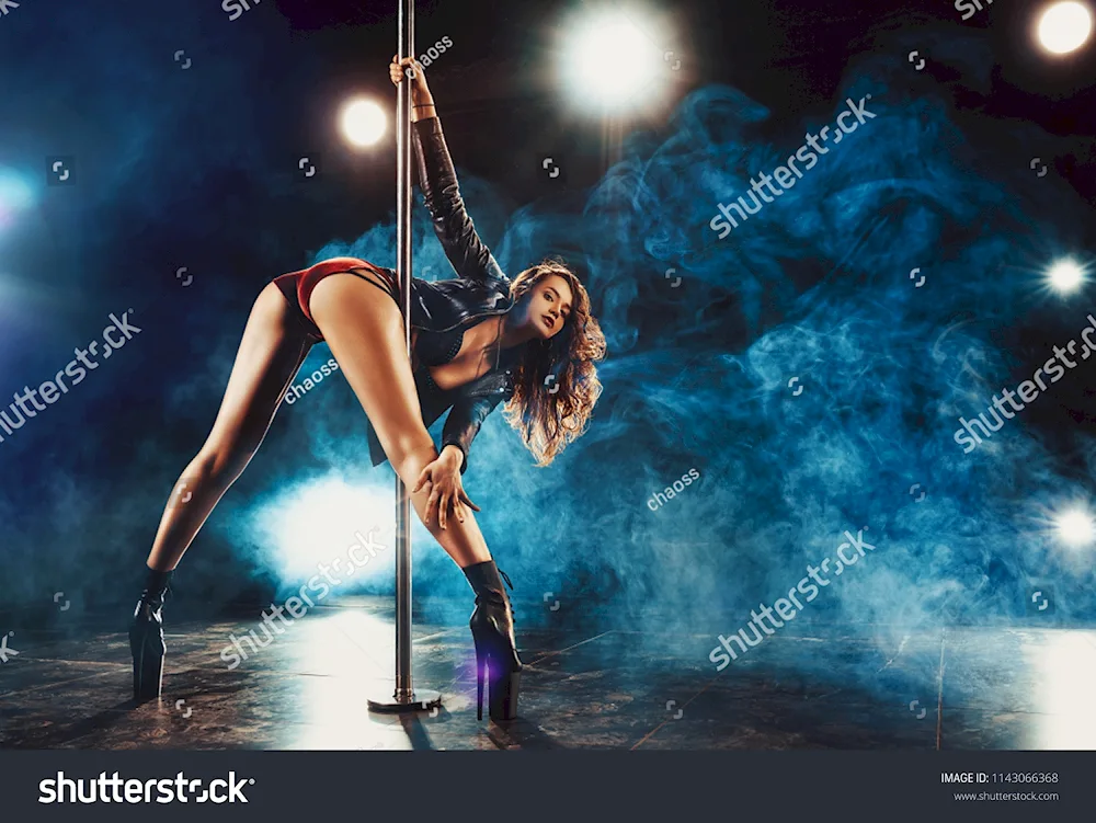 Girl on pole