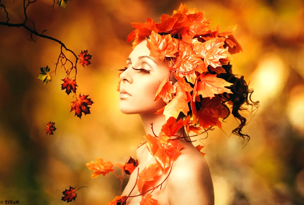 Autumn girl