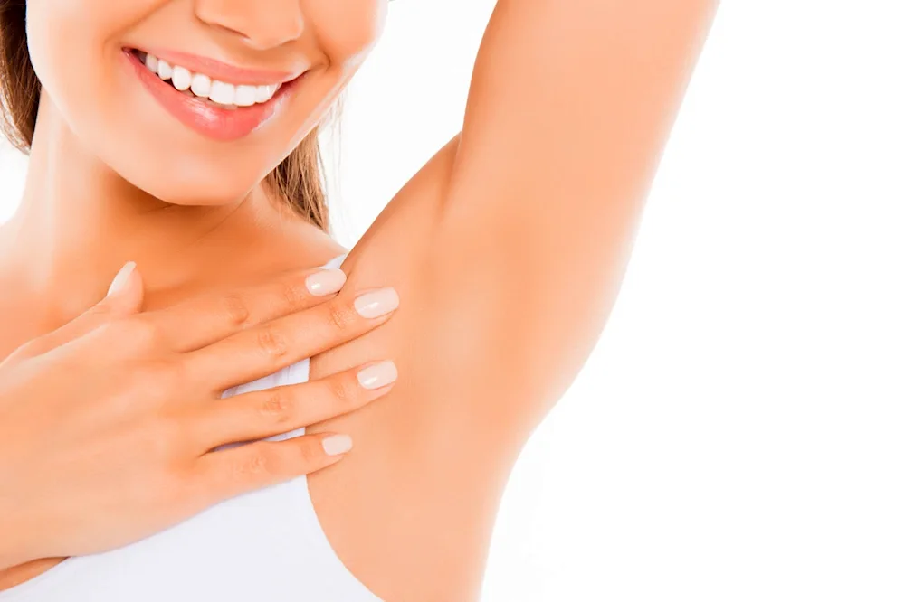 Girl armpit
