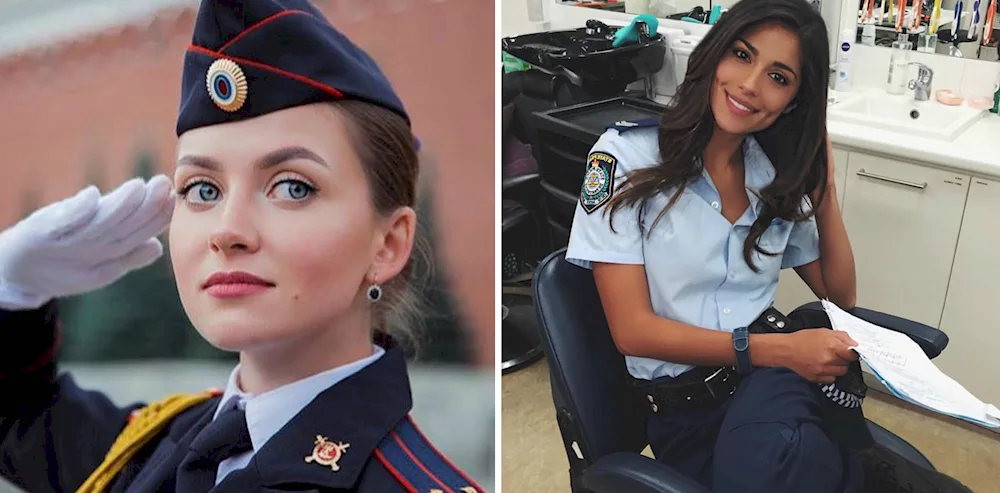 Girl police officer