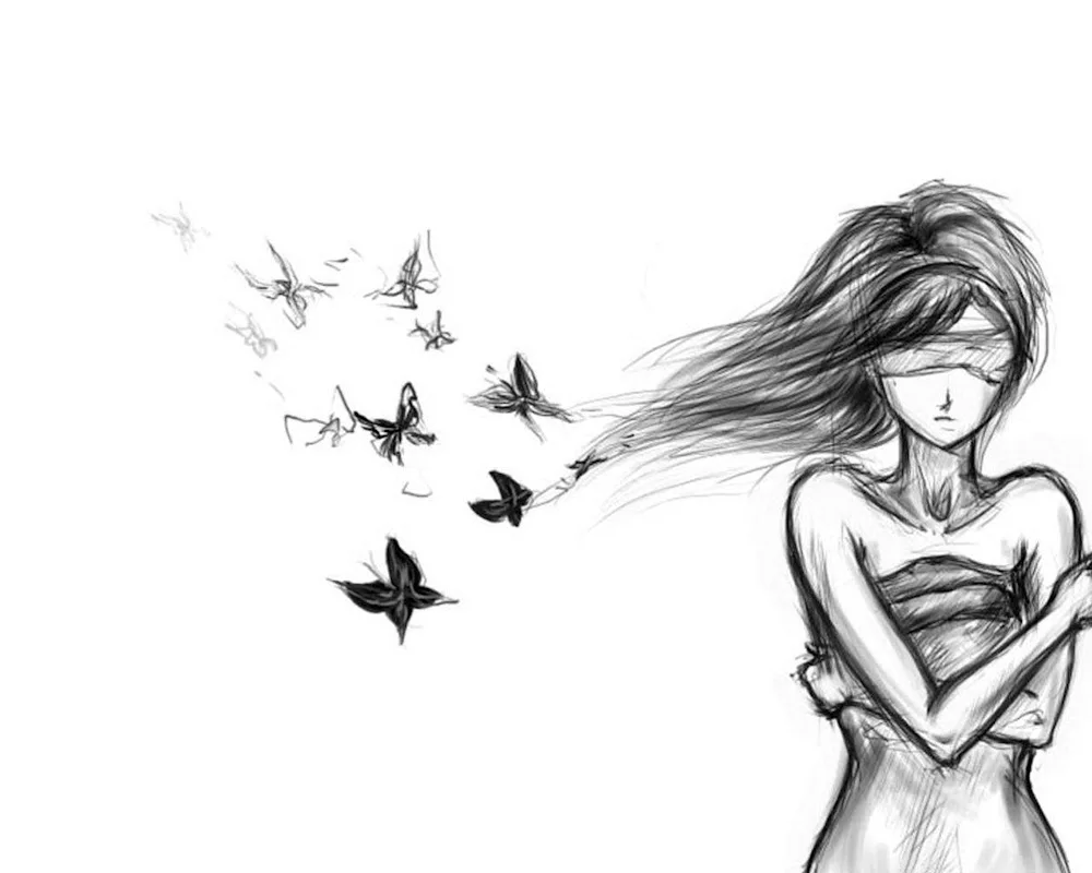 Girl drawing