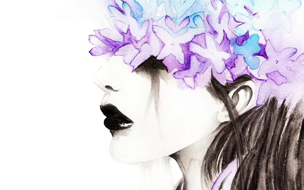 Girl drawing