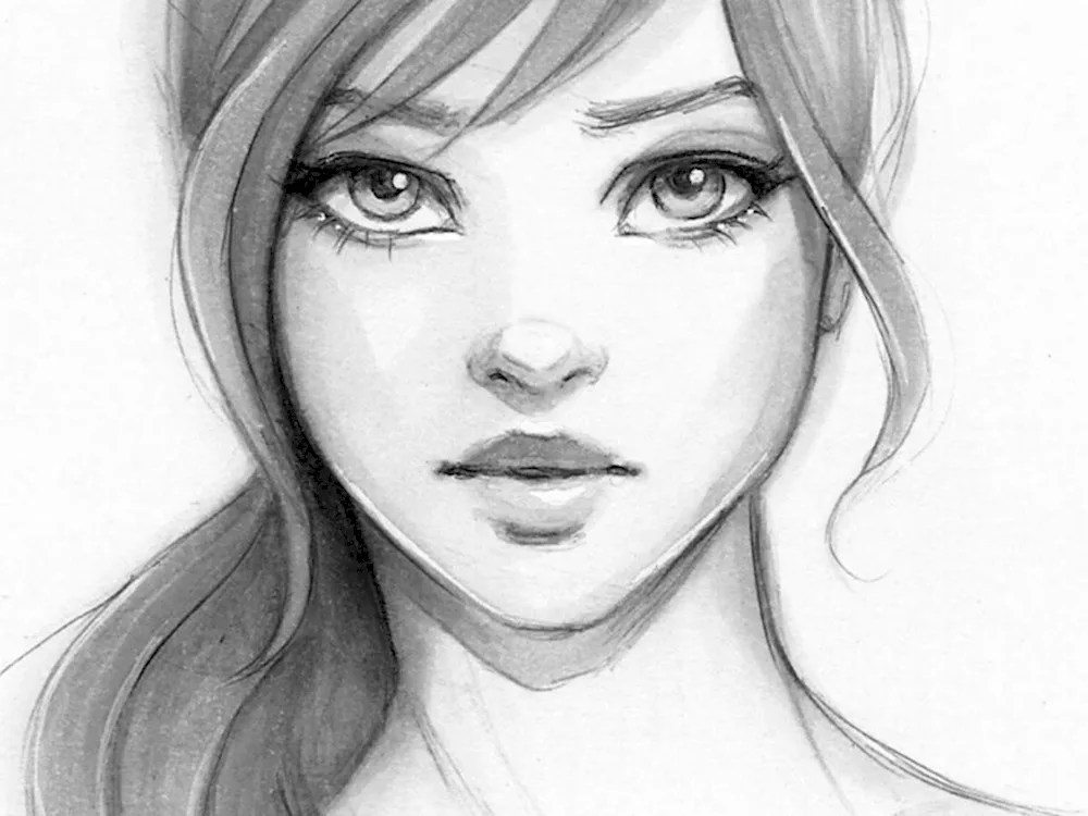 Girl drawing