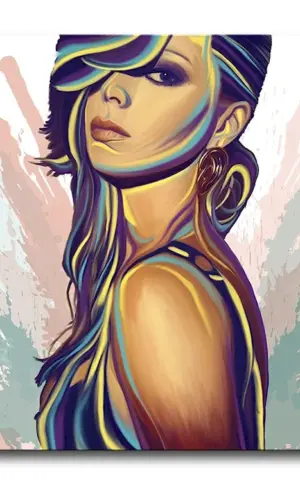Girl drawing