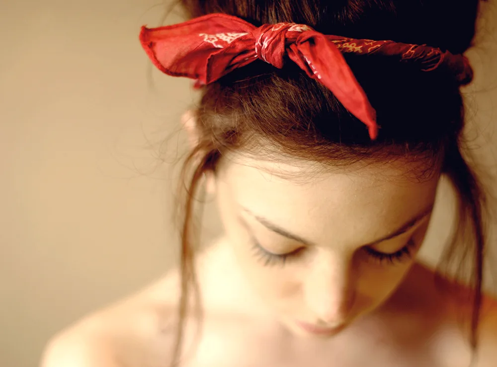 Girl with a bow