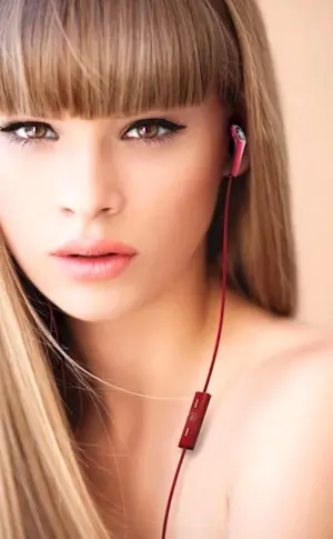 Girl with bangs