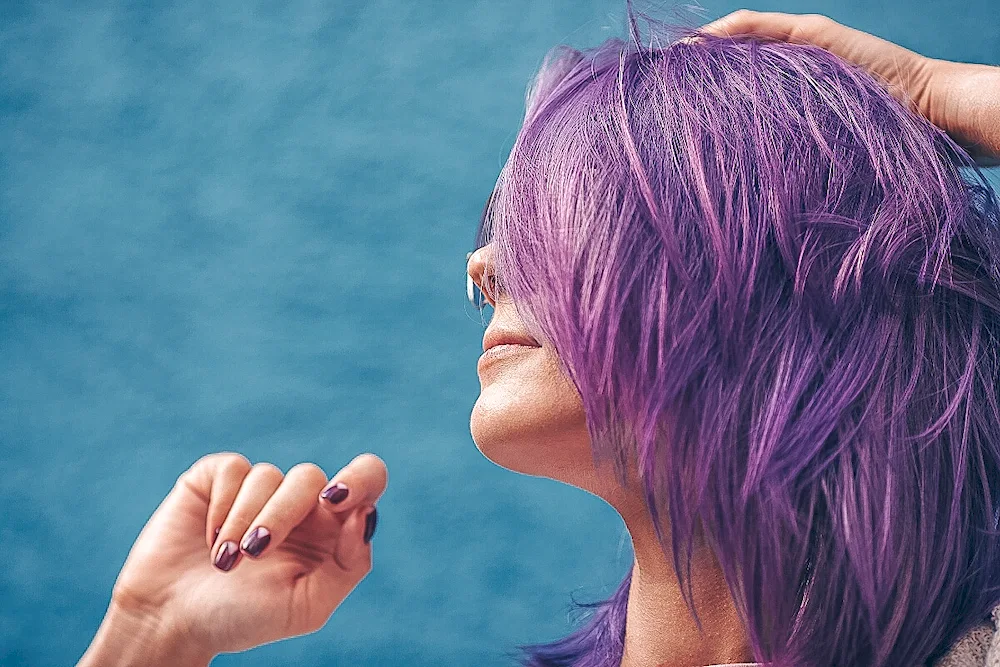 Beautiful bright hair