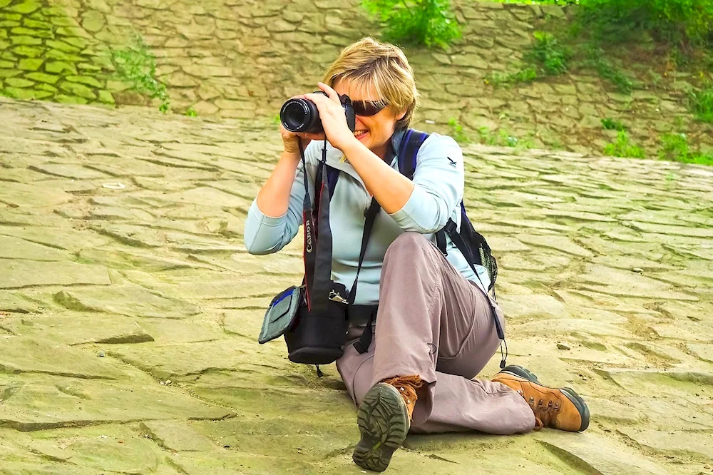 Boy with camera