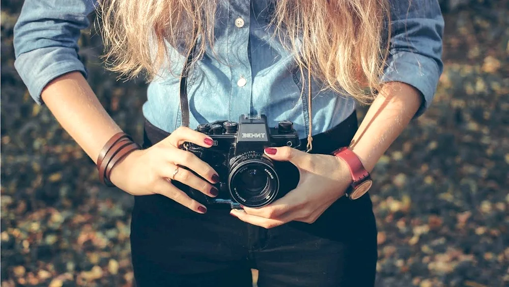 Girl with a camera