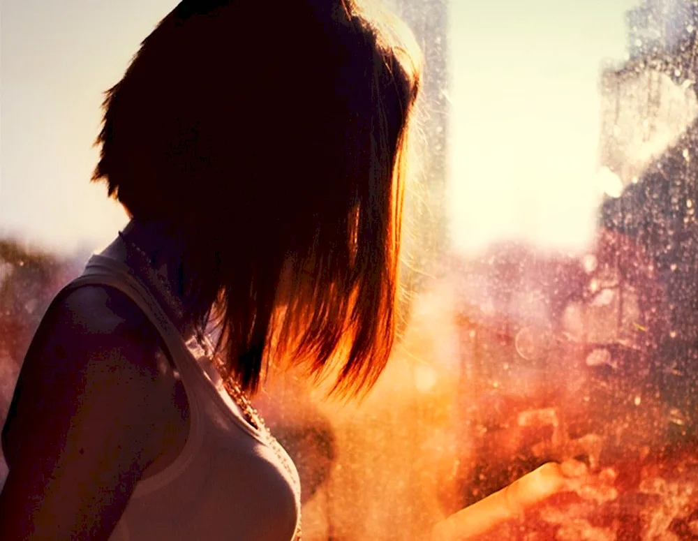 Girl with a bob
