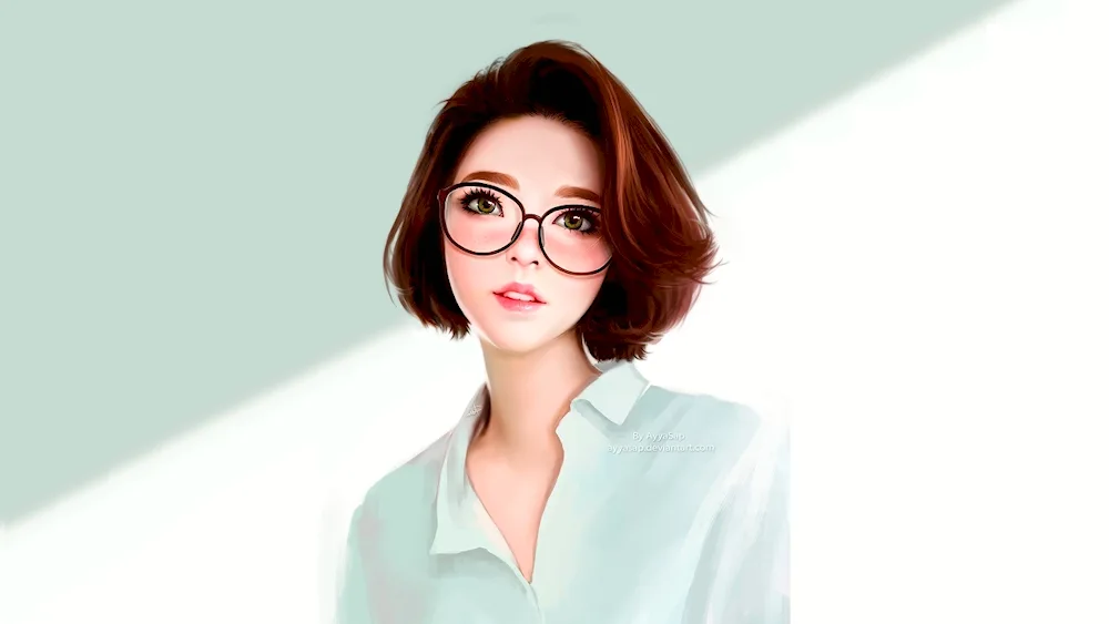 Girl with a bob
