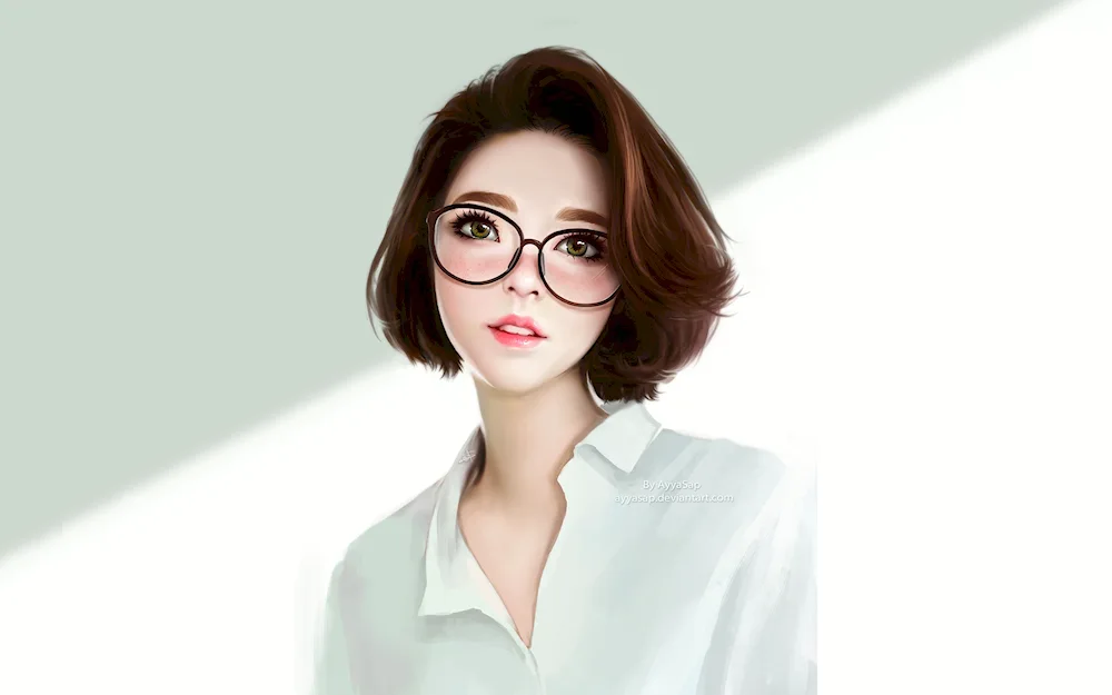 Girl with a bob