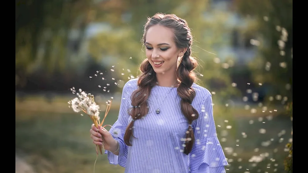 Braids in the front