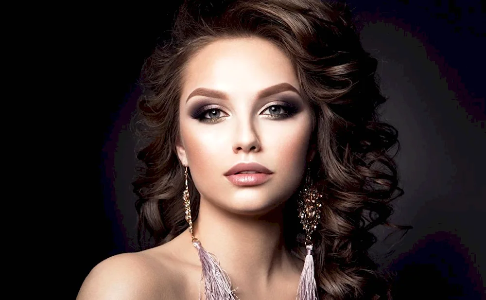 Girl with beautiful make-up