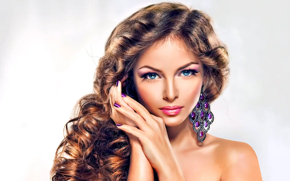 Girl with beautiful make-up
