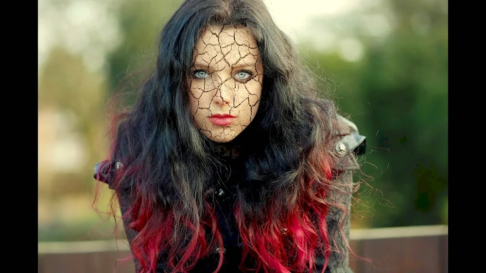 Girl with red hair