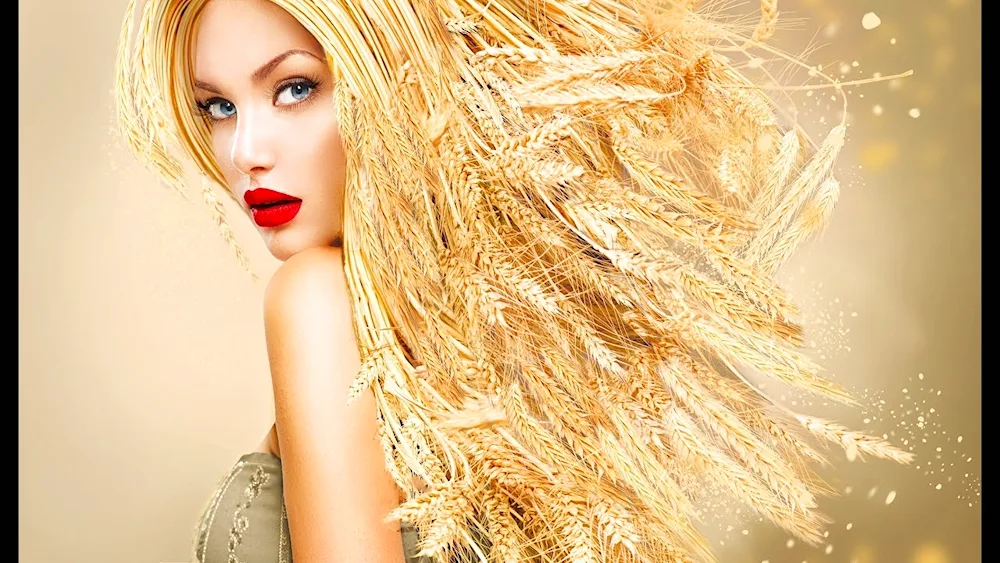Wheat hair