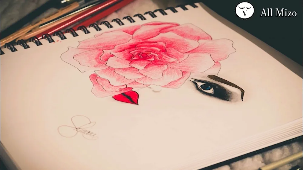Pencil drawing