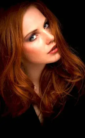 Girl with red hair