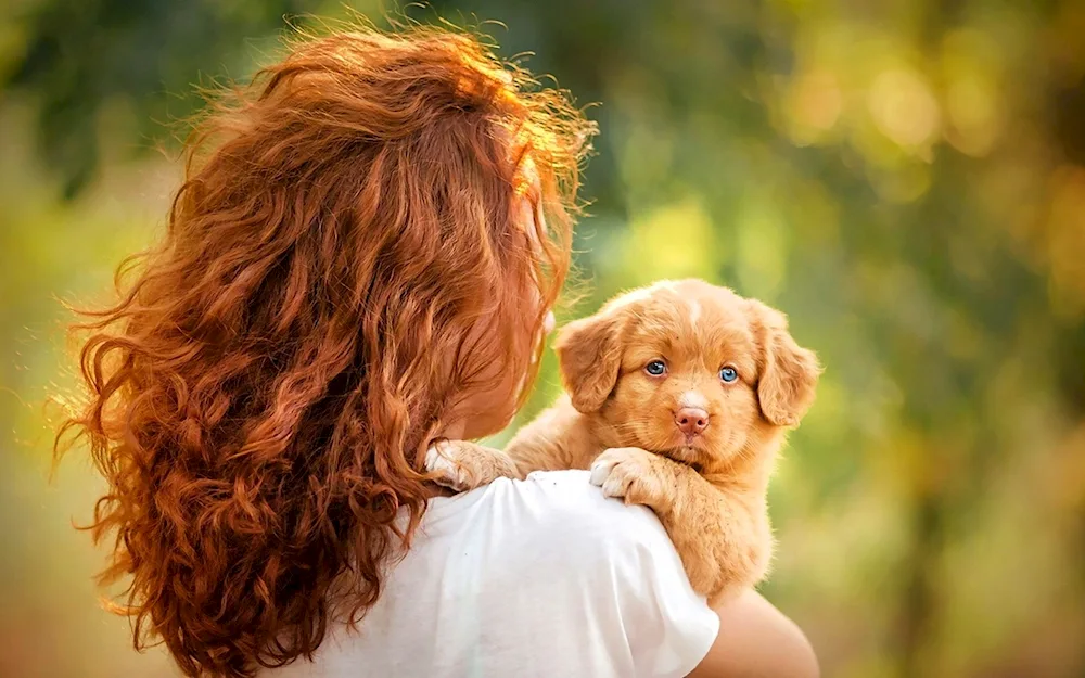Russy curly hair girl