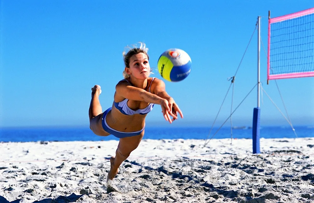 Women's beach volleyball