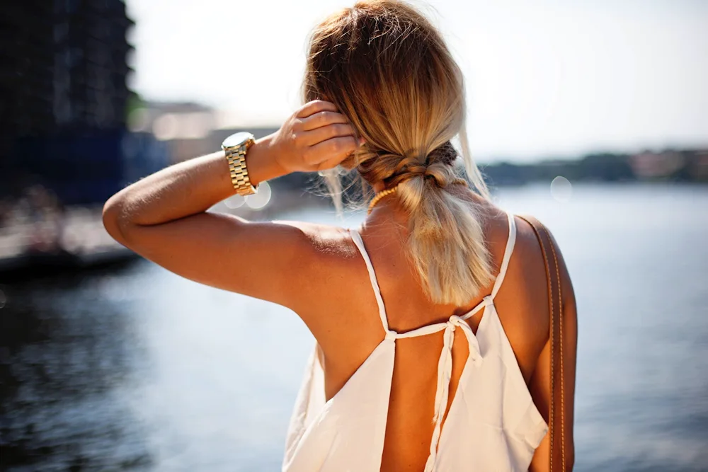 Girl from the back