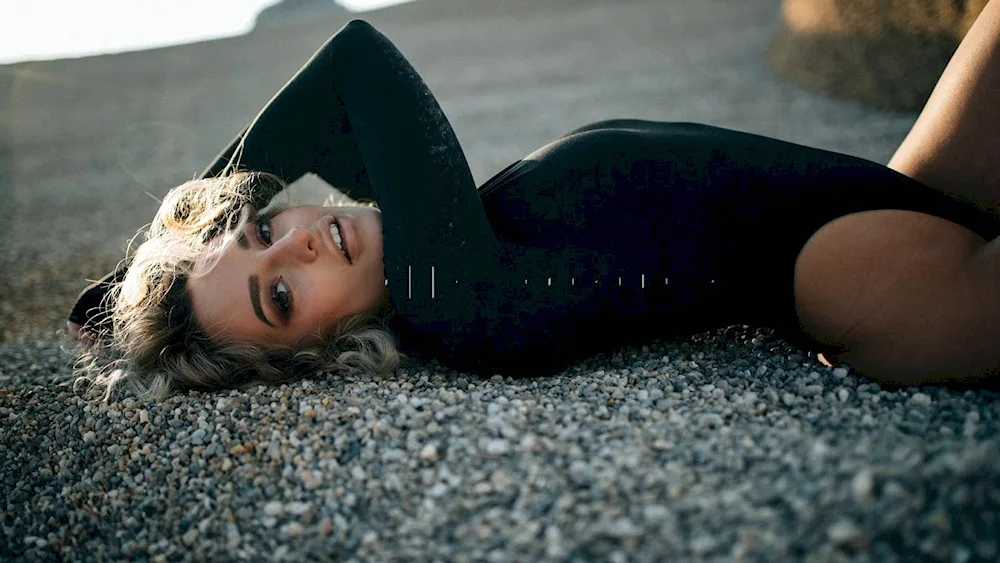 Girl lying down