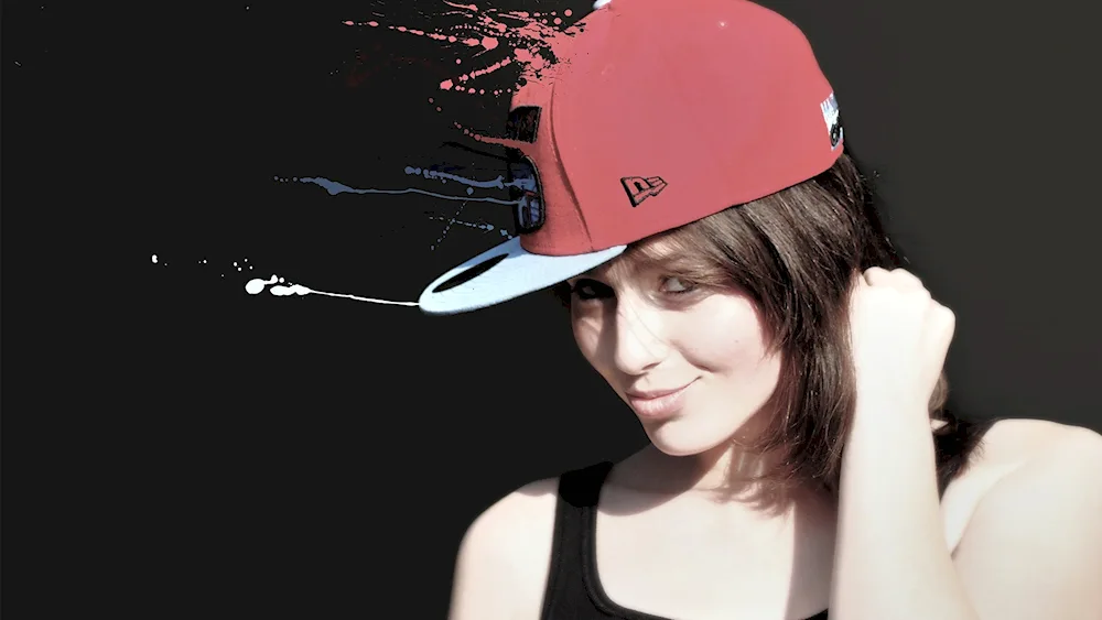 Girl in a cap