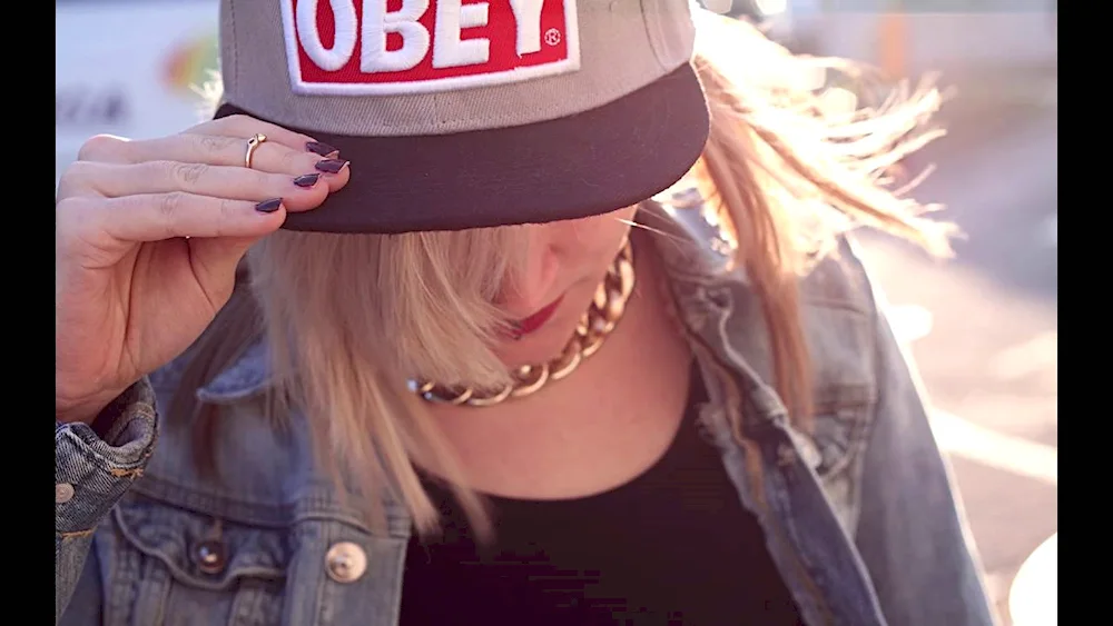 Girl in a cap