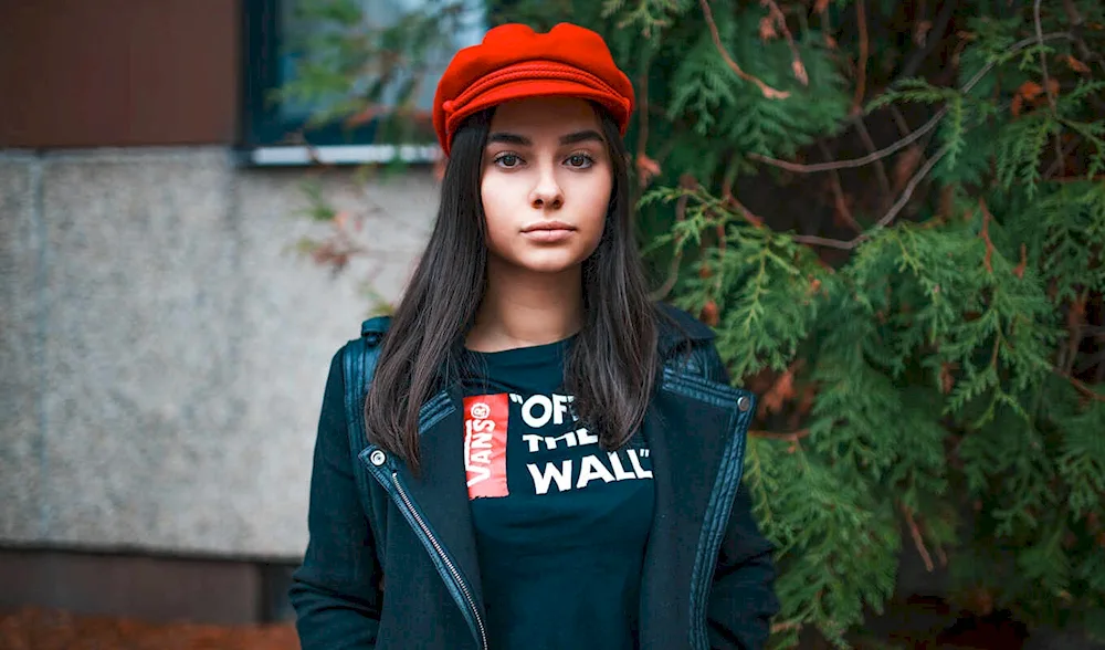 Girl in a cap