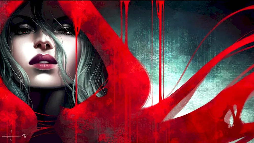 Girl in red hood