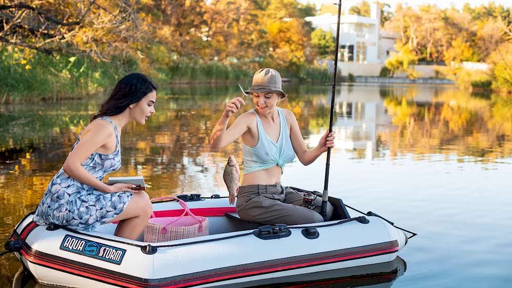 Girl fishing