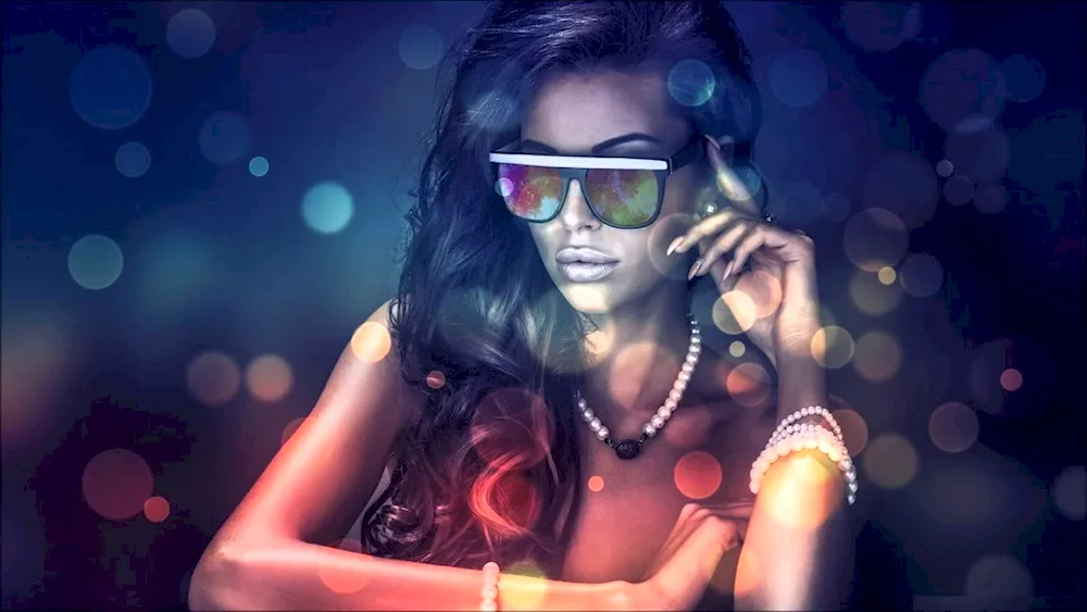 Girl in glasses