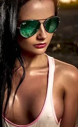 Girl in sunglasses