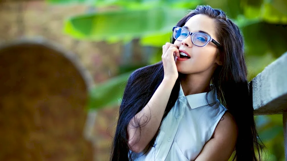 Girl in sunglasses