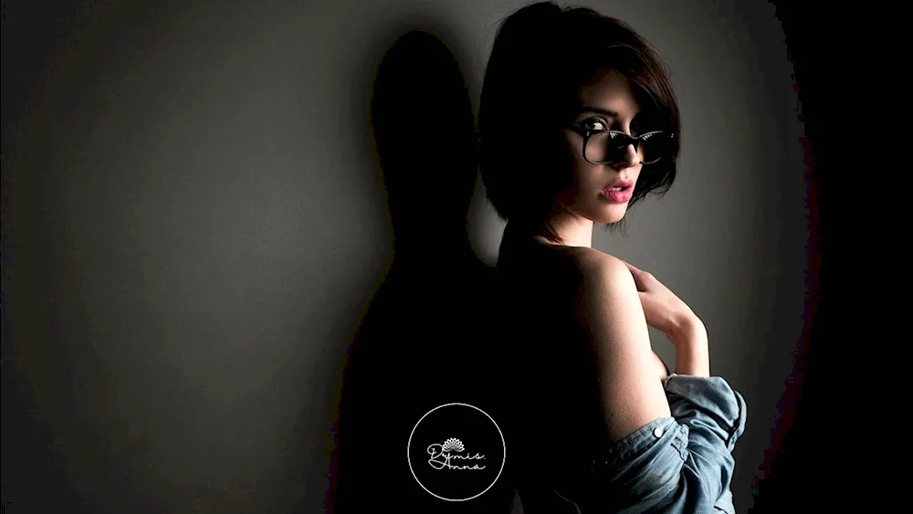 Girl with glasses
