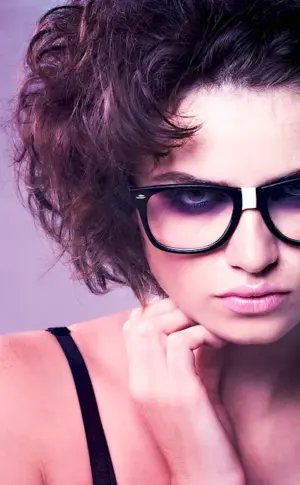 Girl in glasses