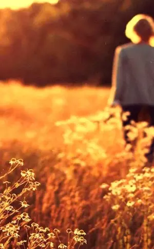 Girl in the field