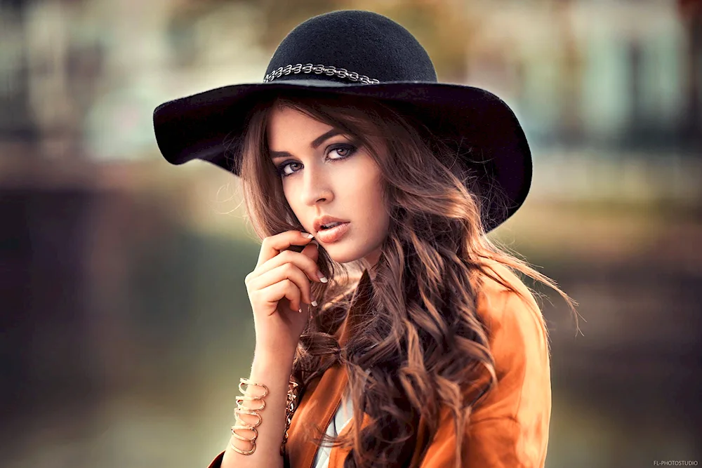 Girl in hat