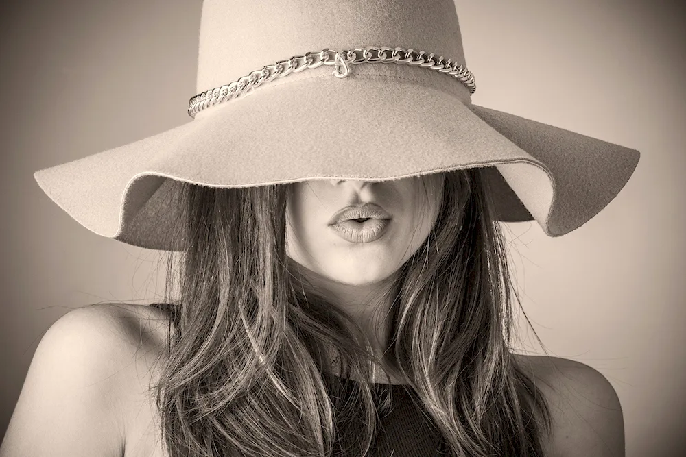 Girl in hat