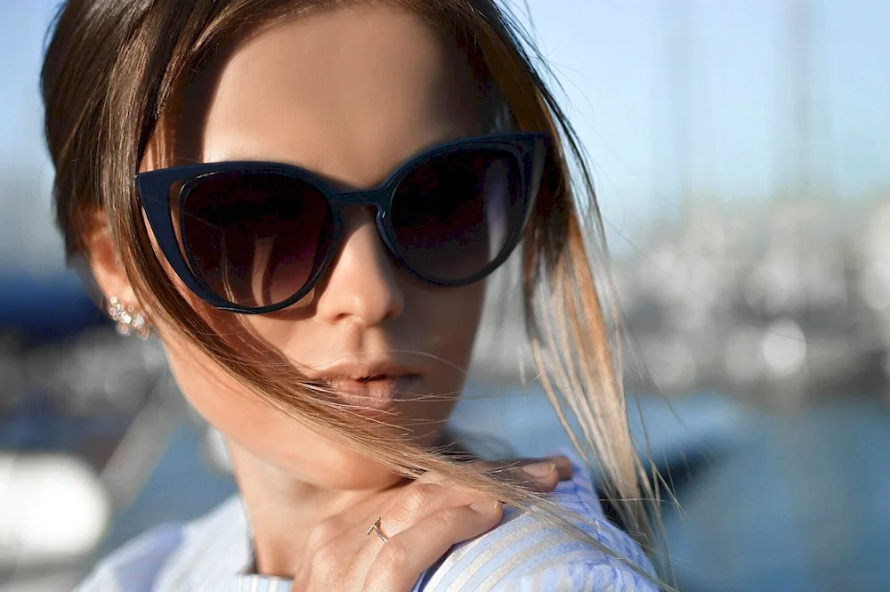 Girl in sunglasses