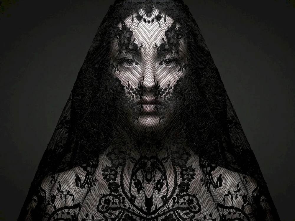 Girl in veil